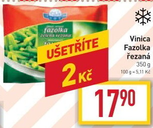 Fazolka celá mražená Vinica