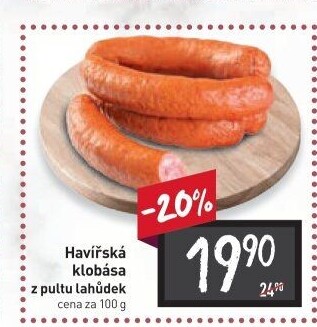 Havířská klobása