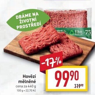 Hovězí mleté maso