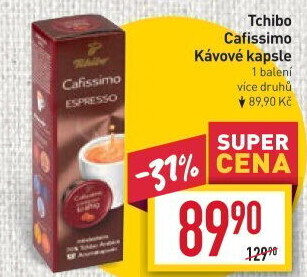 Kapsle Cafissimo Tchibo