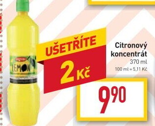 Koncentrát Citronka Pemap