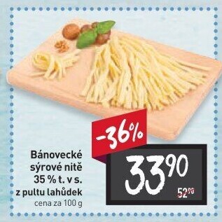 Sýrové nitě Bánovecké Milsy