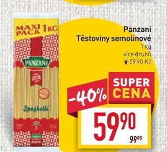 Těstoviny Panzani