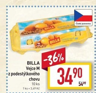 Vejce z podestýlky M Billa