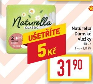 Vložky dámské Classic Naturella