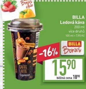 Ledová káva Billa