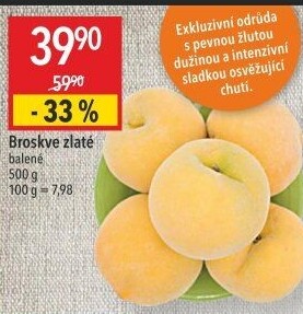 Broskve zlaté