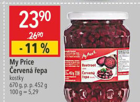 Červená řepa My Price