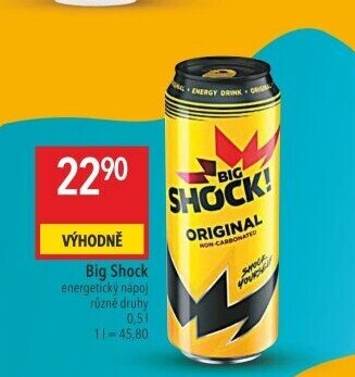 Energetický nápoj Big Shock