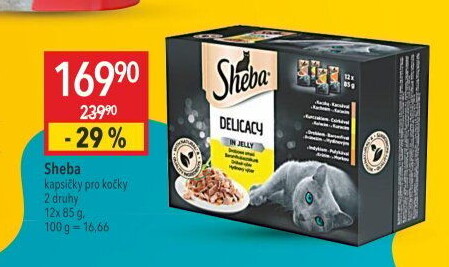 Kapsičky pro kočky Sheba