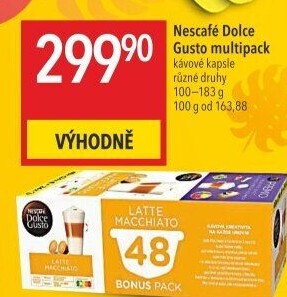 Kapsle Dolce Gusto Nescafé