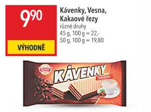 Oplatky Kávenky Sedita