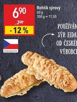 Rohlík se sýrem
