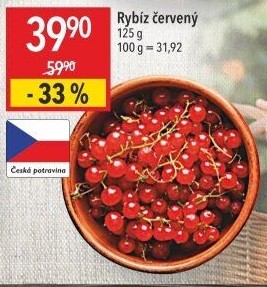 Rybíz červený