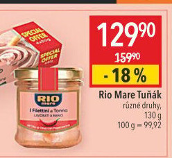 Tuňák filety v oleji Rio Mare