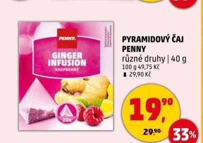 Čaj Penny - pyramidový