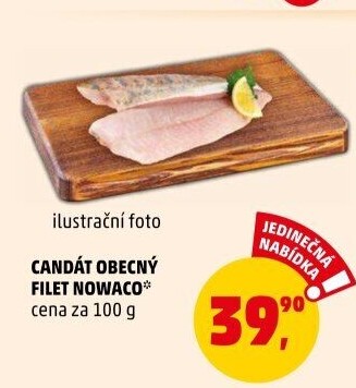 Candát obecný filet Nowaco