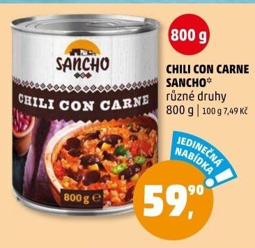 Chilli Con Carne Sancho
