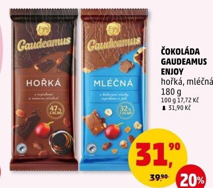 Čokoláda Gaudeamus Enjoy