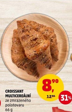 Croissant multicereální