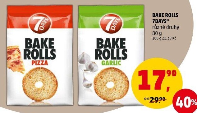 Krekry Bake rolls 7 Days
