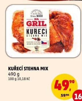 Kuřecí stehna mix Na Gril Dobré maso