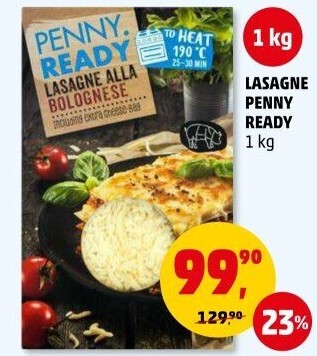 Lasagne Penny Ready