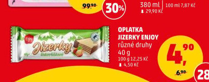 Oplatky Jizerky Enjoy