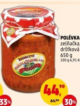 Polévka zelňačka Řeznictví Kněždub Náhlík&amp