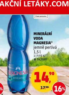 Přírodní voda Magnesia