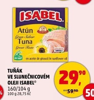 Tuňák v oleji Isabel