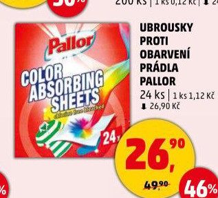 Ubrousky na praní Pallor