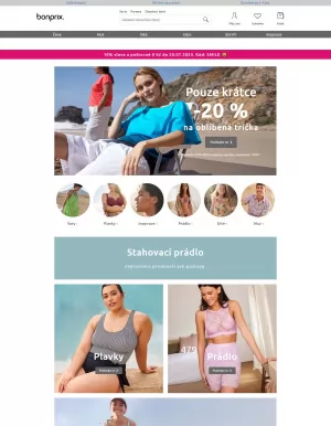 akční leták Bonprix 19.7.2023-25.7.2023