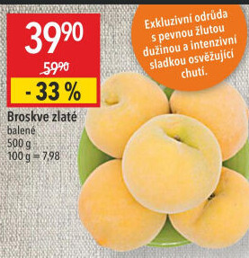 Broskve zlaté