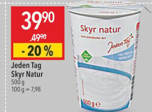 Dezert zakysaný Skyr Jeden Tag
