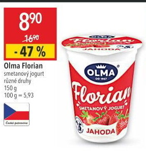 Jogurt smetanový Florian Olma