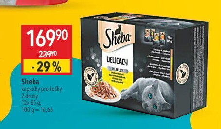 Kapsičky pro kočky Sheba
