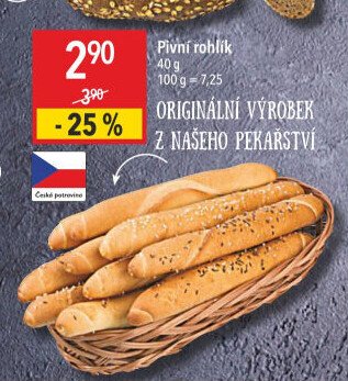 Pivní rohlík