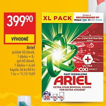 Prací prášek Ariel