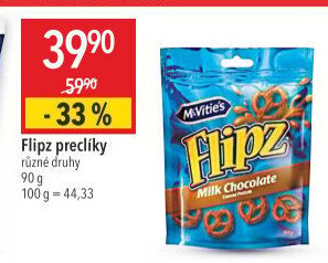 Preclíky v polevě Flipz McVitie'
