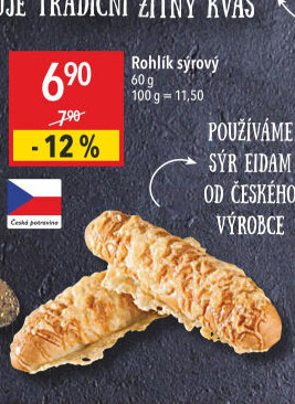 Rohlík se sýrem