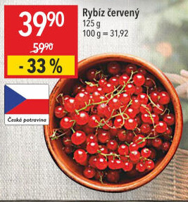 Rybíz červený