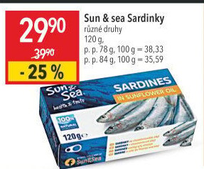 Sardinky v oleji Sun&amp