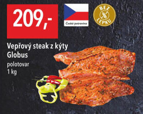 Steak vepřový z kýty Globus
