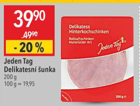 Šunka delikatesní Jeden Tag