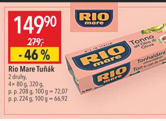 Tuňák v oleji Rio Mare