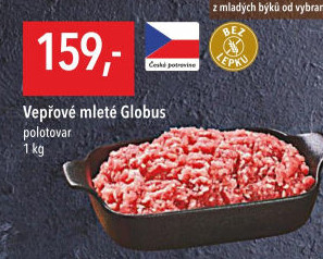 Vepřové mleté maso Globus