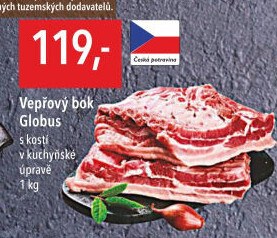 Vepřový bok s kostí Globus
