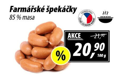 Špekáčky farmářské