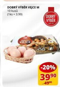 Vejce M Dobrý Výběr